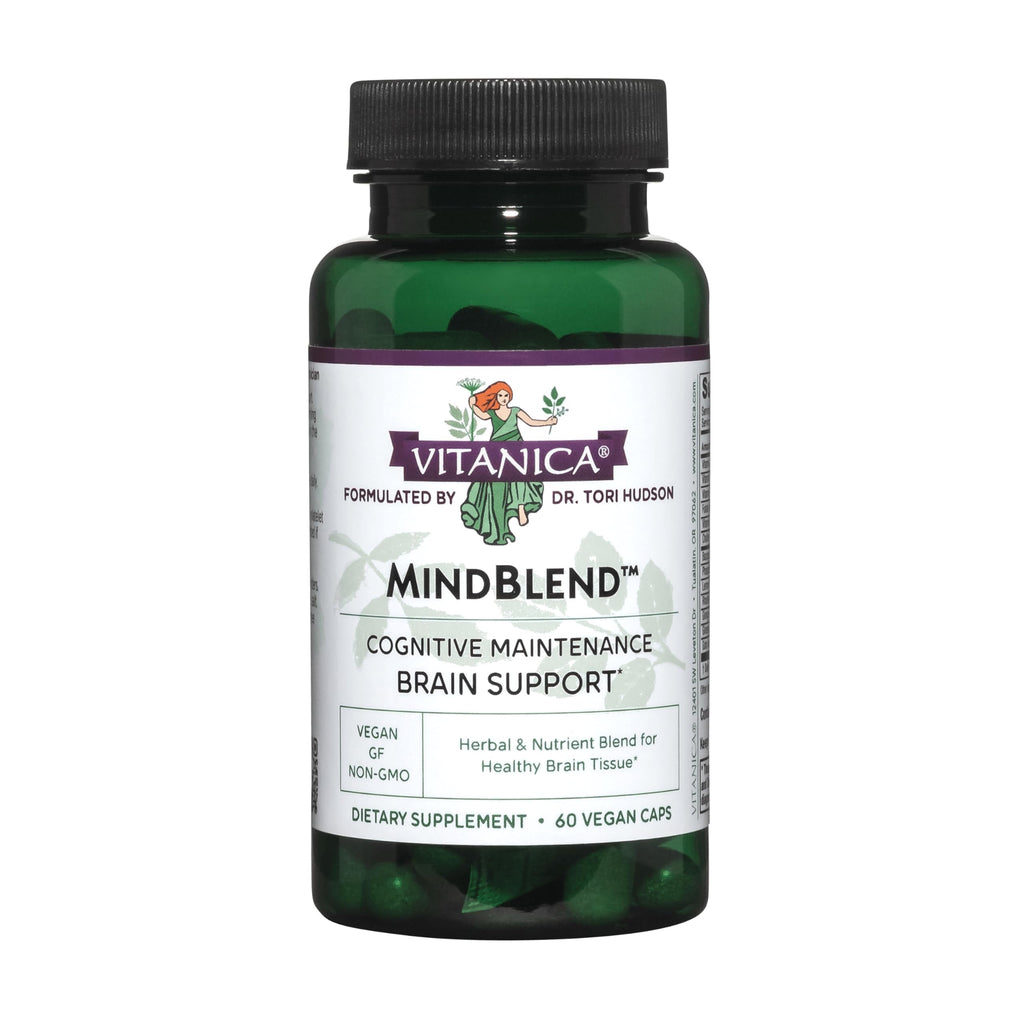 Vitanica, MindBlend, Brain Support, Vegan, 60 Capsules
