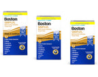 Boston SIMPLUS Multi-Action Solution Travel Kit and Lens Case - from Bausch + Lomb, 1 fl oz (30 mL), Contact Lens Case Included (Pack of 3)