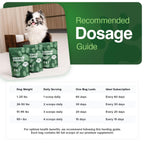 Iron Paws Human-Grade Superfood For Dogs, Premium Greens Powder Supplement For Dental Health, Longevity, Hip & Joint, Gut Health, Allergies, Immune Support, Skin & Coat - 3.5 oz Nutrient Dense Formula