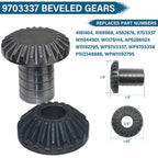 Worm Gear Kit Compatible With KitchenAid Whirlpool 5QT & 6QT Mixer Gear Parts Replacement, Worm Follower Gear Kit 9706529 W11086780 9709511 9703337 9709231