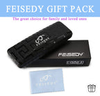 FEISEDY Square Blue Light Blocking Reading Glasses Anti Glare Digital Eyestrain Reader B2479 Blue 1.75x