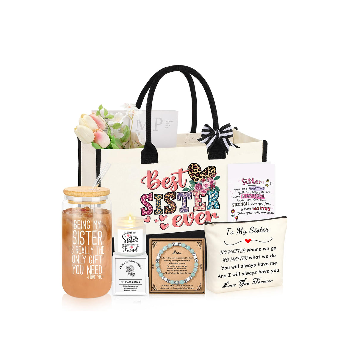 Sister Gifts, Christmas Mothers Day Birthday Gifts for Sister from Sisters