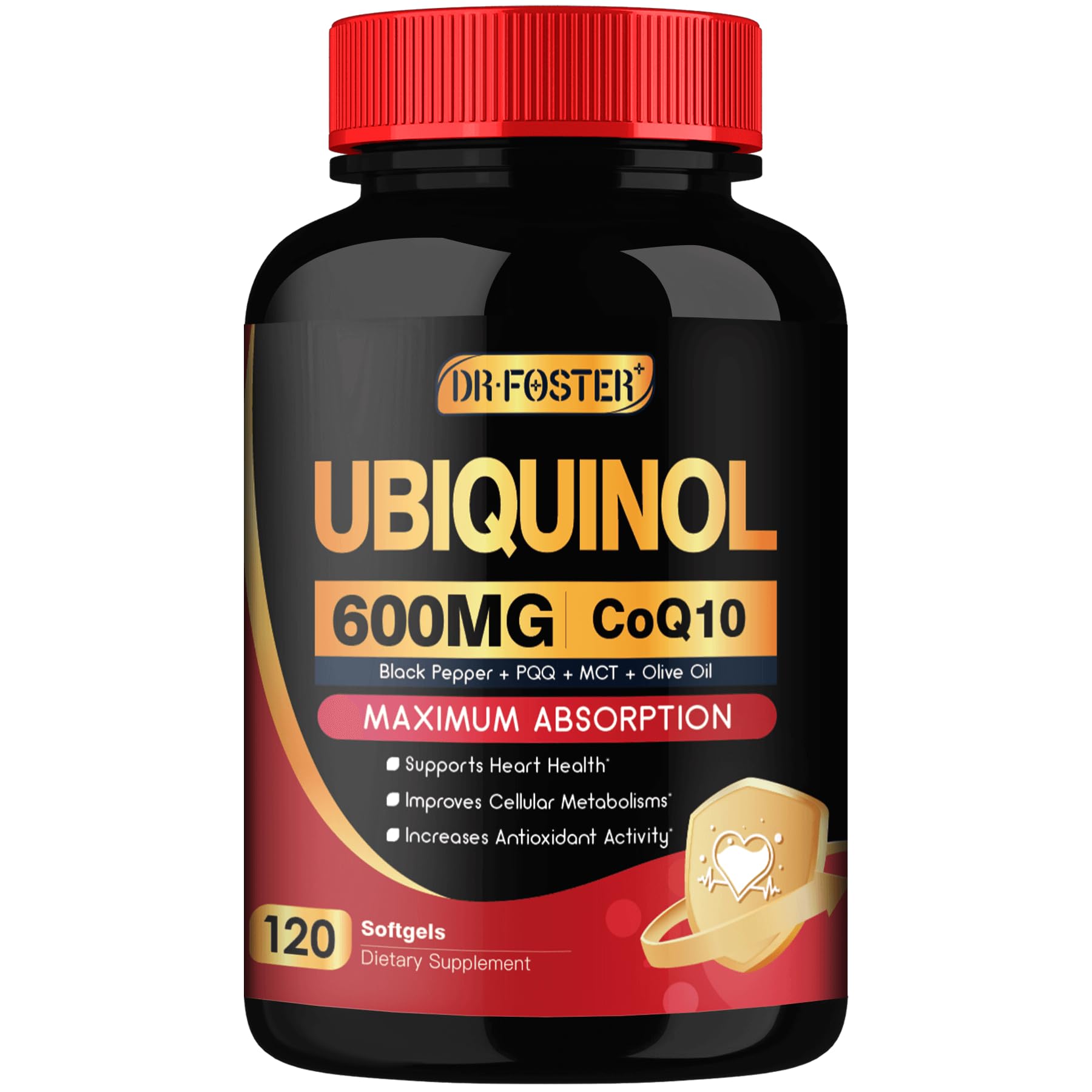 DRFOSTER CoQ10 600 mg, Ubiquinol