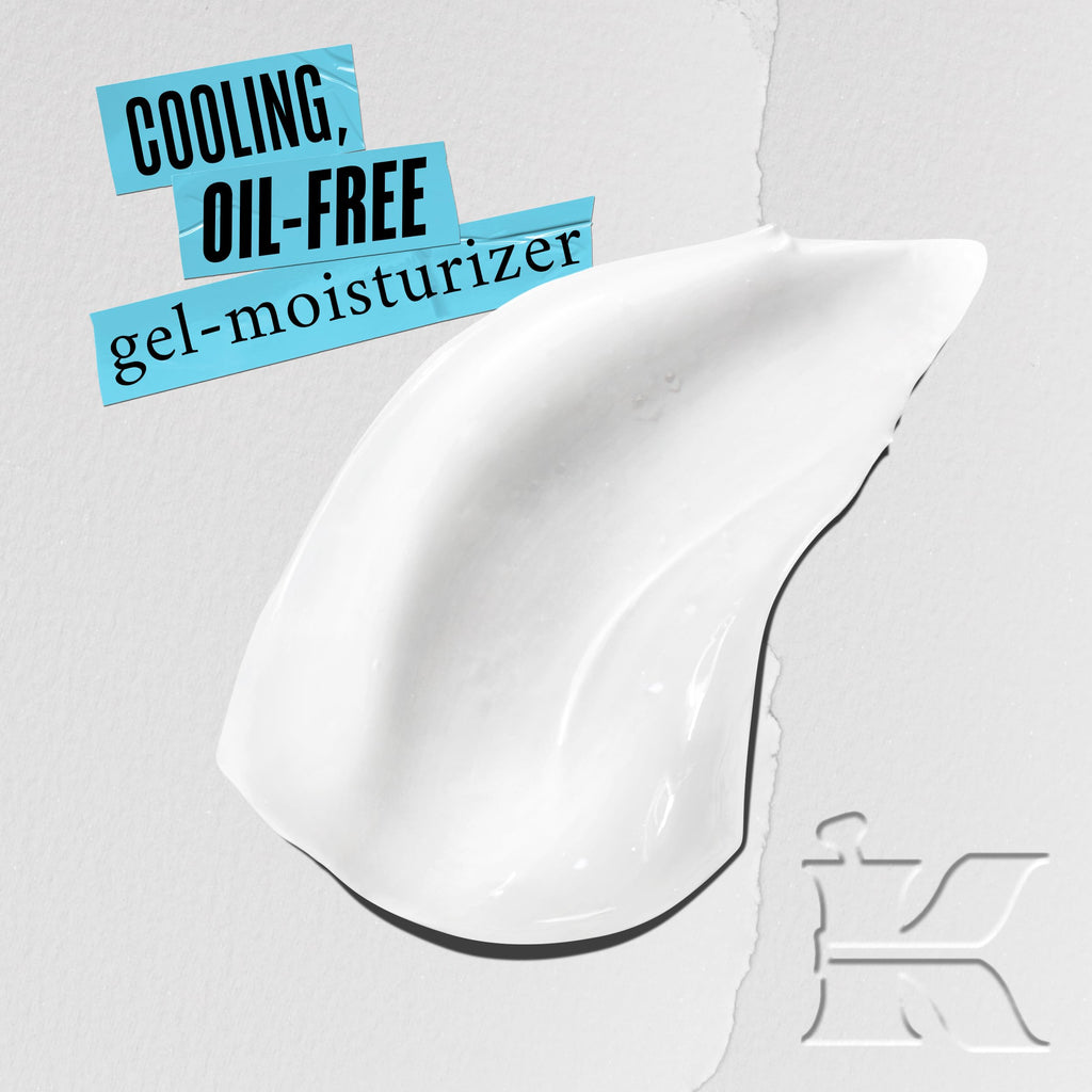 Kiehl's Ultra Facial Oil-Free Moisturizer, Shine-Reducing Gel Cream for Oily to Normal Skin, Hydrates Skin for 24 Hours, Visibly Minimizes Pores, Non-comedogenic, Fragrance-free - 0.95 fl oz
