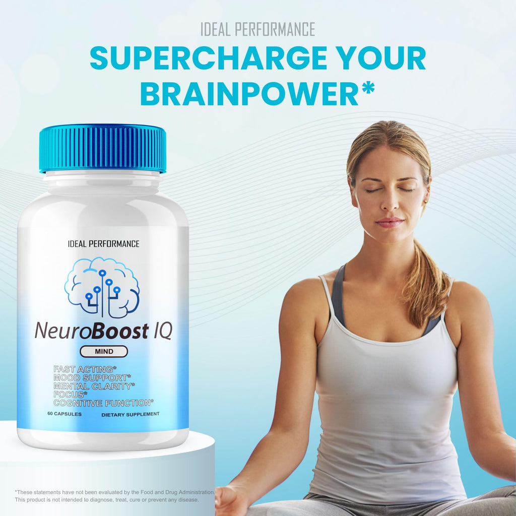 (5 Pack) Neuro Boost IQ Supplement Brain Pills Mind Ben Carson Neurobooster Neuroboostiq (300 Capsules)