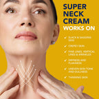 ElySeoul Korean Neck Cream for Firming & Tightening: Neck & Chest Anti-Aging Treatment for Crepey Sagging Skin & Wrinkles