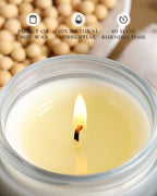 AOOVOO Scented Candles Set - 6 Pack Men Candles for Home Scented