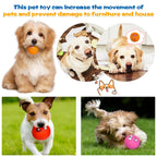 Hungdao 12 Pcs Squeaky Dog Toys, Small Dog Ball Bulk, Rubber Latex, Lively