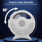 Rossetta 3D Galaxy Projector, 60 Scenes Adjustable Focal Planetarium Projector with Bluetooth Speaker, Timer & Remote Control, Ceiling Projector for Bedroom, Kids Room, Party, Gift for Kids & Adults