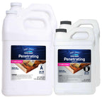 TotalBoat Clear Penetrating Epoxy Wood Sealer Stabilizer for Rot Repair and Restoration (3-Gallon, Traditional)