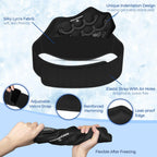 KingPavonini Extra Large Ice Pack for Back Pain Relief with Extension Strap, 2 Pack Reusable Lower Back Gel Ice Pack Wrap for Lumbar Surgery, Sciatica, Herniated Disc, Coccyx Pain, Cold/Hot Therapy
