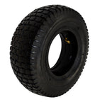 QsEzDo 13x 5.00-6 Tire and Inner Tube (1 Set) by Air Filled, 4PR and max 35 PIS (2BAR), Fits 6-Inch Rim, work for Wheelbarrow Hand Truck Tool Cart Garden Carts. (13x5.00-6 Tire and Tube TR87)