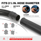 Sealegend 2-1/2 in. Gutter Cleaning Attachment Kit for Wet Dry Vac