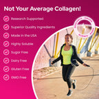 FORTIBONE Collagen Peptides Essential Bone Builder Hydrolyzed Collagen Powder for Women & Men, Clinically-Supported for Bone Strength & Density, Gluten Free & Dairy Free - Unflavored (30 Servings)