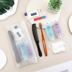 Gisdo 50-Pack Toiletry Kits - Personal Hygiene & Travel Kit for Men, Women & Charity - Disposable, Bulk Homeless Care Package Supplies