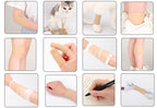 24 Pack Brown Breathable Self Adhesive Bandage Wrap 2 Inch, Multi-Purpose Non-Woven Cohesive Wrap - Vet Wrap | Athletic Tape | Medical Tape, Ankle Sprains, Swelling, Pets.