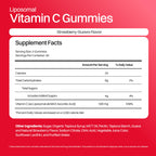 Haroutine Liposomal Vitamin C Gummies for Adults - 500mg per Serving, High Absorption Vegan Vitamin C Gummy, Antioxidant, Energy, and Collagen Booster - Strawberry Guava Flavor - 30 servings