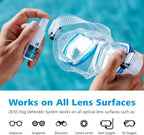 ZEISS Fog Defender System Anti-Fog Kit for Glasses 2 Pack – 2 Spray Bottles and 2 Microfiber Cloths