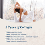Live Conscious Beyond Collagen Multi Collagen Capsules - Types I, II, III, V & X | Hydrolyzed Blend with Biotin & Vitamin C for Hair, Skin, Nails 90 Capsules (2-Pack)