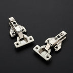 Ravinte 5 Pairs 10 Packs Full Overlay Cabinet Door Hinges,105 Degree Adjustable Concealed Kitchen Cabinet Hinges Soft Close for Face Frame Cabinet