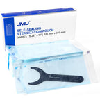 JMU 200 Self Sealing Sterilization Pouches, 5.25" x 11" Autoclave Bags