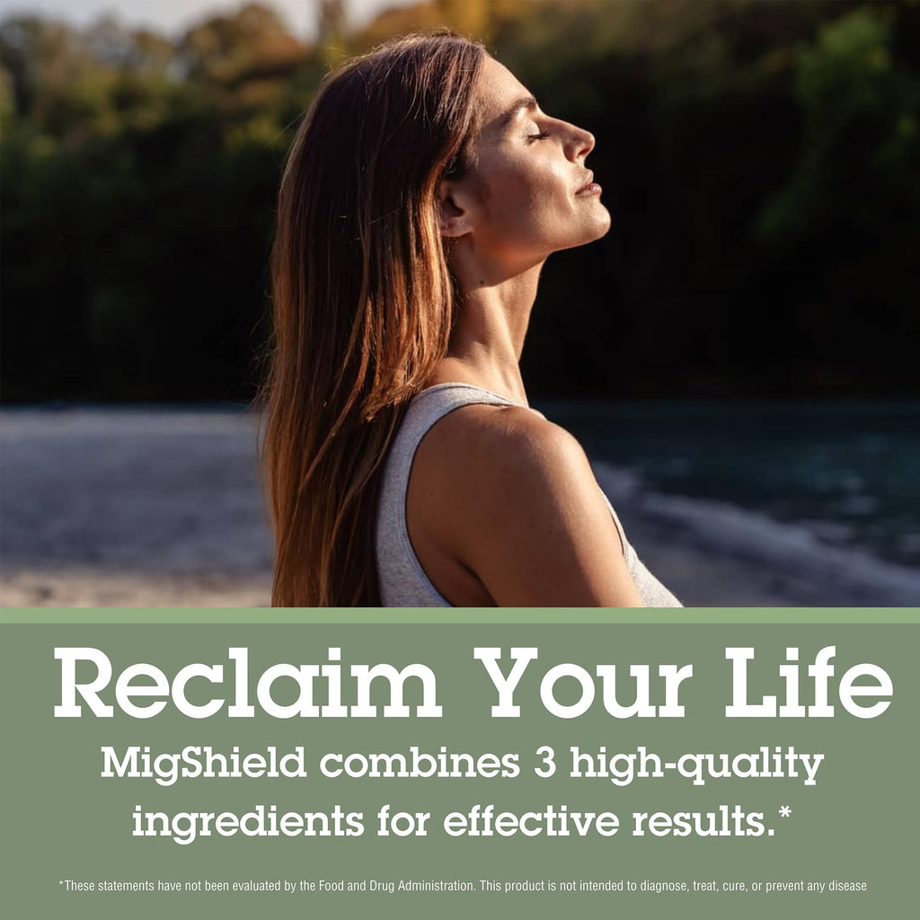 Quantum Health MigShield Magnesium Supplements with Riboflavin & CoQ10,The Power of Magnesium in Easy-to-Take Tablets for Effective Results,60 Tablets,30-Day Supply,(Pack of 2)