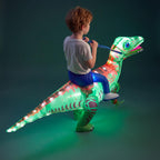 Minetom Halloween Light-Up Inflatable Dinosaur Costume For Kids,Toddler