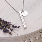 Medical Alert ID Necklace for Women, Custom Gold Medic Name Pendant Jewelry