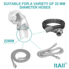Replacement Swivel Elbow Connector for Airfit F20 F30, H/SA FSA Eligible CPAP Supplies, One pack, ItAll Supplies