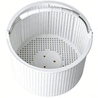 Inground Pool Skimmer Basket for Hayward Skimmer Basket&Pool Filter Baskets SP1082CA Series, Aladdin B-152, Built-in Brass Weight - Anti-Floating Filter Baskets, 316 Stainless Steel Handle Rubber Grip