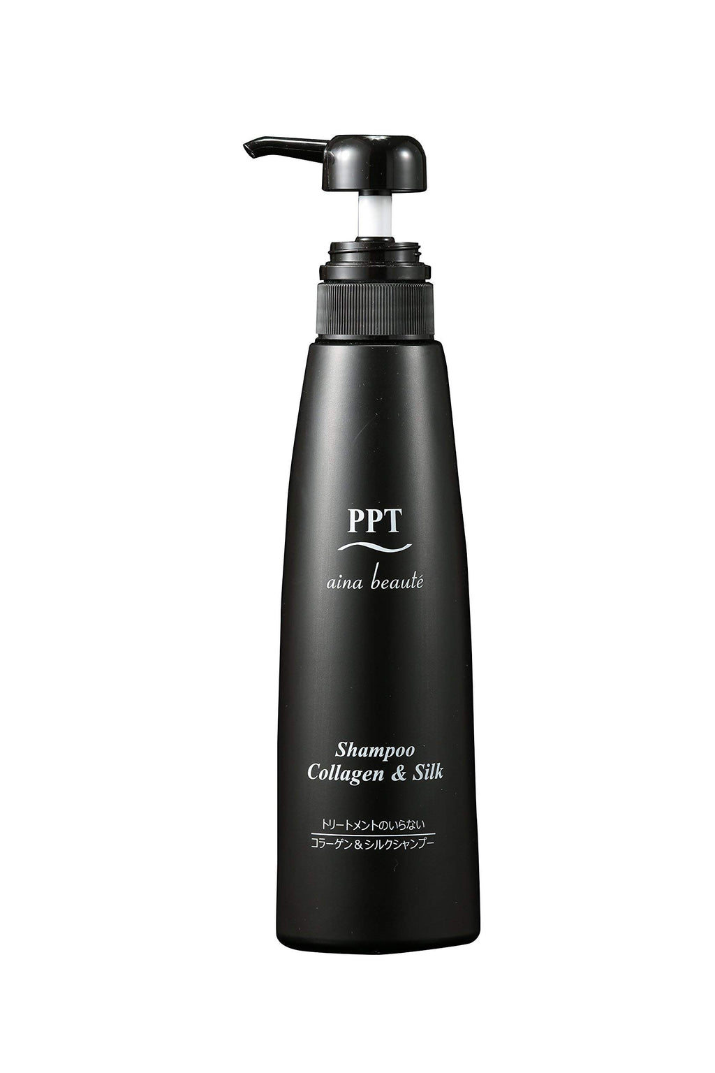 アイナボーテ トリートメント不要 PPTコラーゲン＆シルクシャンプー400ml 脂性肌用(男性) 約４ヶ月分