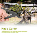 Haosie Bonsai Concave Cutter Tools, 8.4in Gardening Scissors Shears Pruning