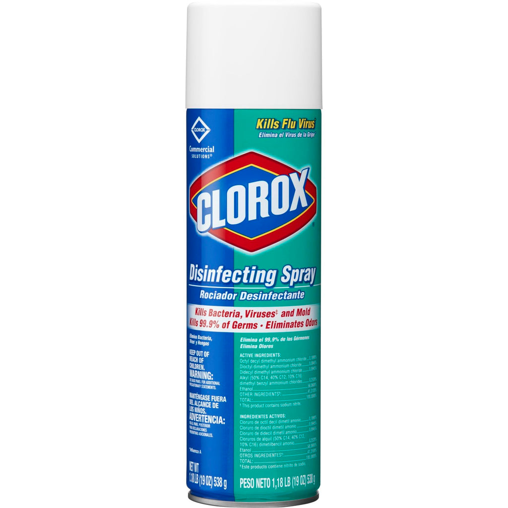 Clorox Disinfectant Spray, 19 Ounce, 1 Each