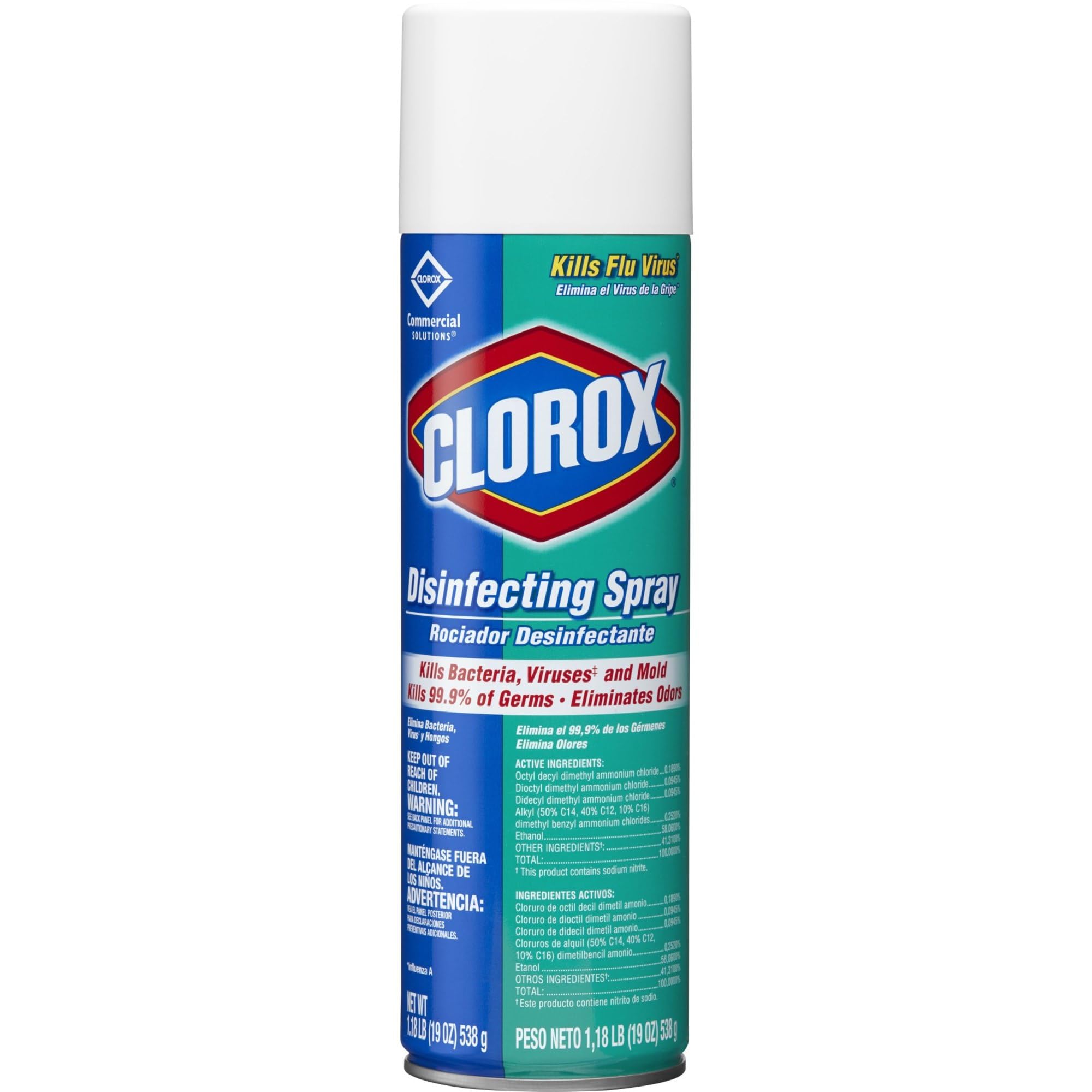 Clorox Disinfectant Spray, 19 Ounce, 1 Each