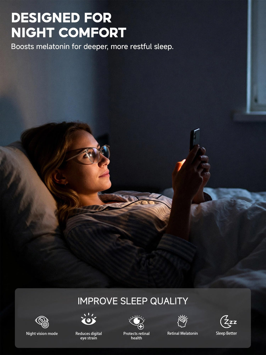 VMJFBJ Blue Light Glasses for Woman, Fashion Cat Eye Anti Blue Light Blocking Glasses Women, TR90 Lightweight Computer Glasses for Gaming & Screen Use, Reduce Eye Strain & Improve Sleep,Tortoise