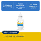 FROG Pac 540C Replacement Chlorine Cartridge for use with Pool FROG XL Pro Cycler - Prefilled for Easy & Convenient Pool Sanitizing & Water Care - 1 Pack