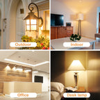 6 pcs Led Corn Light Bulb, 200w Equivalent 2500 Lumen 3000k Cool Daylight White 20w Non-dimmable Super Bright Led Bulb E26/E27 Base Led Light Bulbs for Home Garage Warehouse Indoor Outdoor Light Bulb