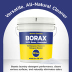 Banner Chemical Raw Borax (10 lbs) - 100% Pure, Unscented, Multi-Purpose Cleaner & Detergent Booster - Natural Household Cleaner and Stain Remover - Made in the USA