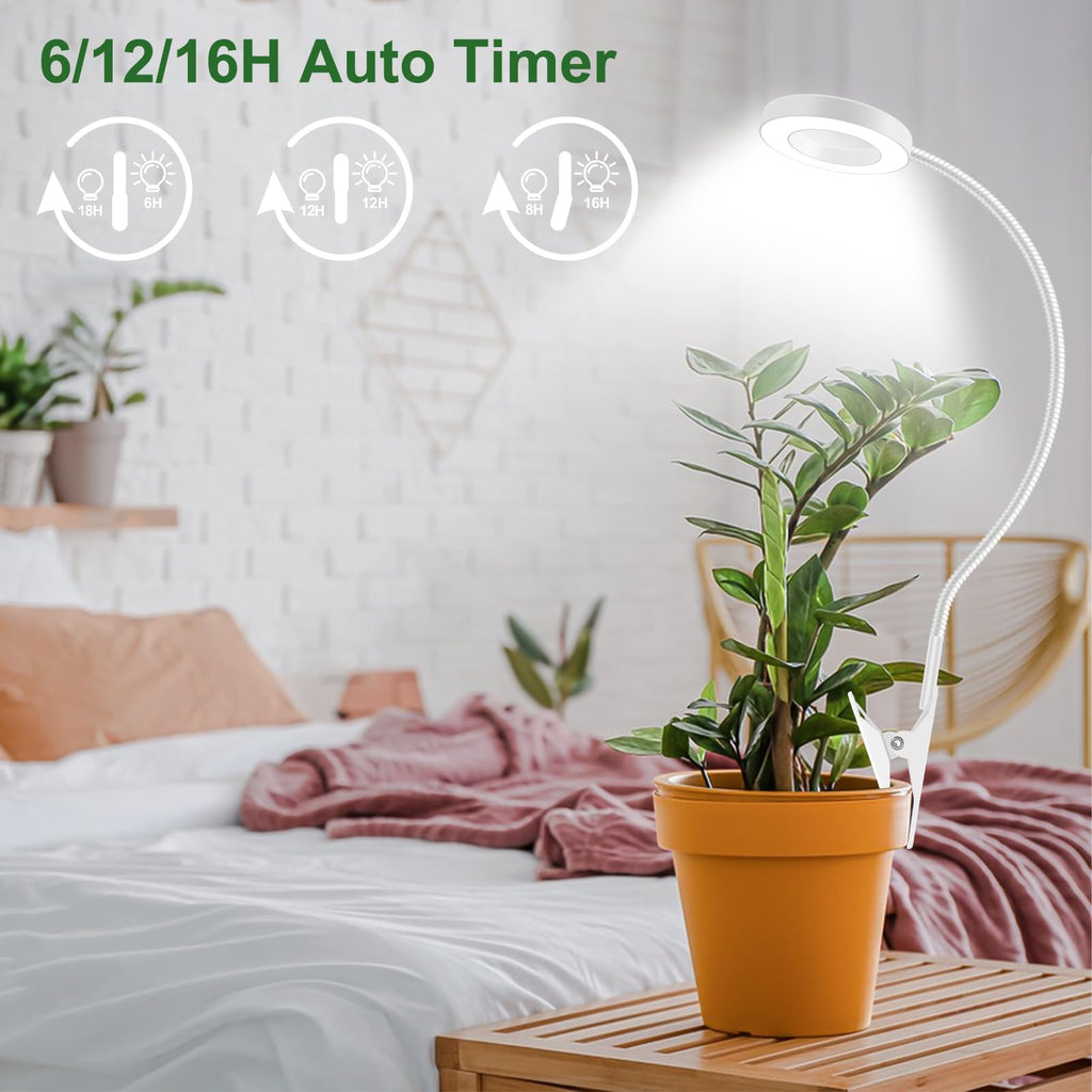 wolezek 2 in 1 Grow Lights for Indoor Plants, 3 Colors Plant Lights Indoor
