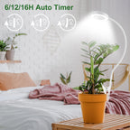 wolezek 2 in 1 Grow Lights for Indoor Plants, 3 Colors Plant Lights Indoor