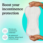 Because Overnight Booster Pads Fit All Adult Diapers, Helps Keep Your Adult Diaper Active All Night, Adds 4 Cups to Incontinence Underwear, Extra Absorbency, 88 Count