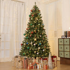 Hykolity 7 ft Prelit Artificial Christmas Tree with 300 Warm White LEDs