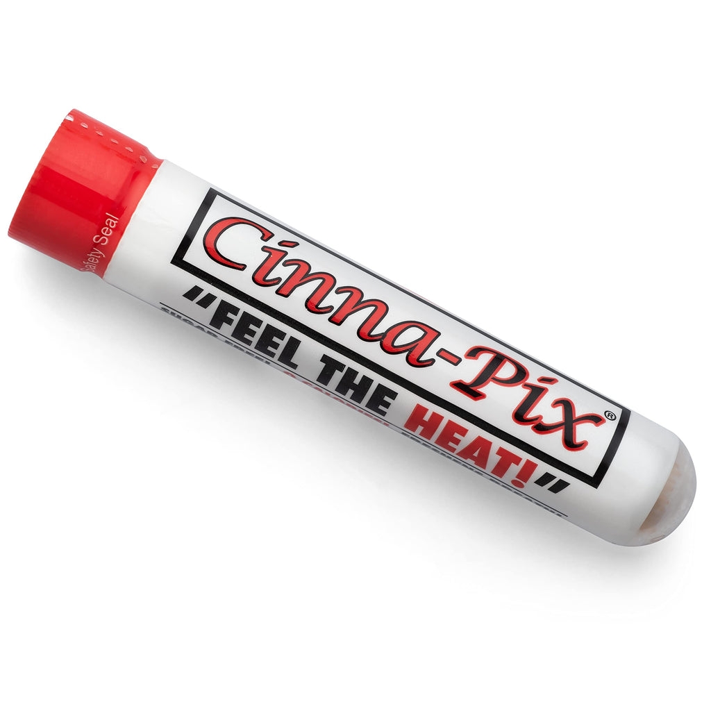 Cinna-pix Cinnamon Toothpicks Tubes (24 Pack) - Bulk Cinnamon Toothpicks