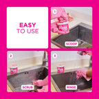 Stardrops The Pink Stuff Miracle Cleaning Bundle – Multi-Purpose Paste, Spray & Cream Cleaner (3-Pack) – Tough on Stains, Gentle on Surfaces