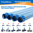Pool Cleaner Hose for Zodiac MX6 MX8 Replacement Parts, 39 Inch R0527700 Twist Lock Pool Vacuum Hose,One Year Warranty (4pack)