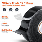 arvyne Self Fusing Silicone Tape 1" x 36' - Rubber Emergency Repair Tape