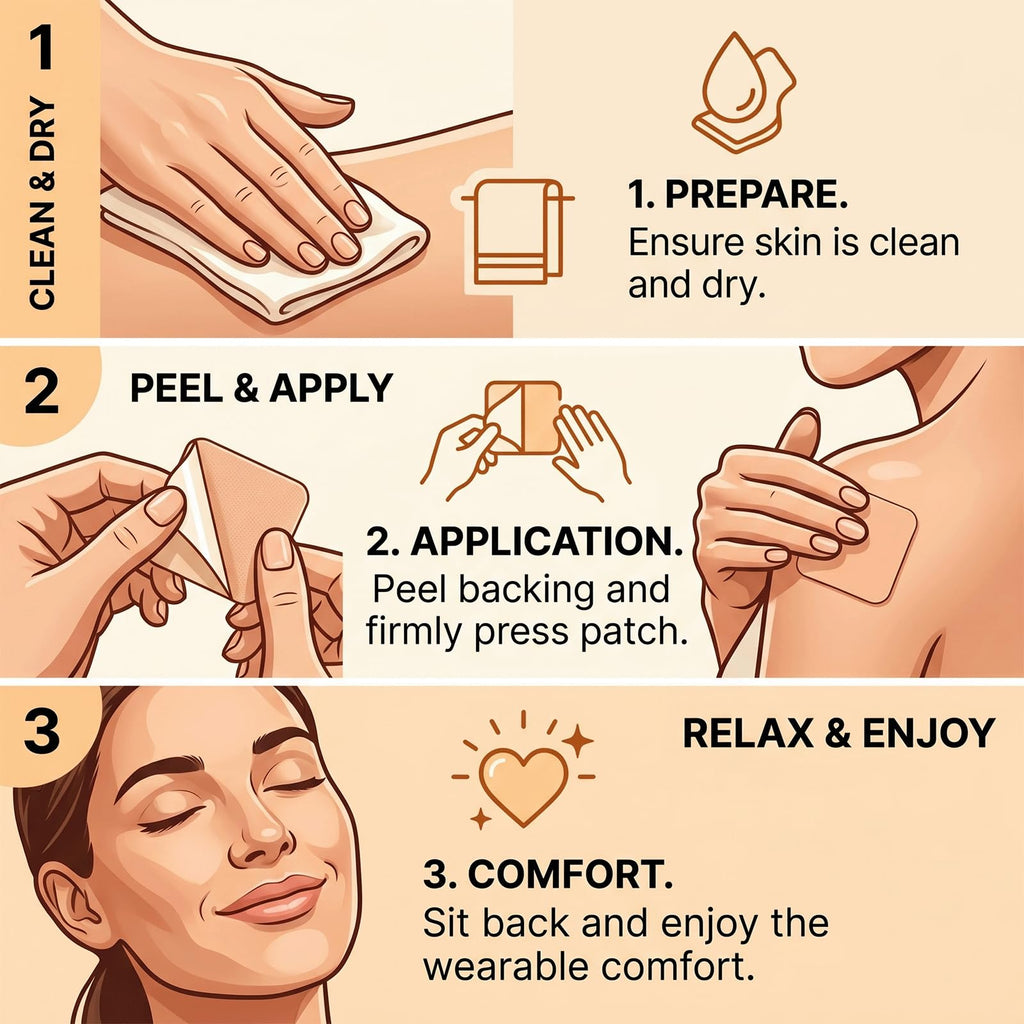 Mypatches My Patches Nerve Patch, Nerve Relief Patches, Natural Ingredients, for Knee, Back, Neck, Shoulder, 30 Patch (1)