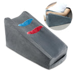 TBXONMOW Arm Elevation Pillow Arm Wedge Pillows for Adults Arm Support Pillow with Pocket for Post Surgery Elbow Rest Pillow with Removable Pillow for Sleeping(Grey)