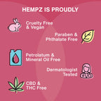 Hempz Brazilian Berry Beauty Actives Lotion with Peptides and Amino Acids, Hydrating and Firming Moisturizer for Body, Hands and Feet 17 oz.