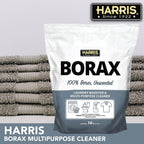Harris Borax Powder Hard Water Laundry Booster and Multi-Purpose Cleaner, 10lb (Unscented)